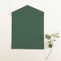 Preview: Pocketfold-Karte DIN Lang Premium-Karton "Waldgrün" Basic Line