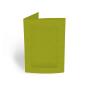Preview: Passepartoutkarte rechteck 3-Fach DIN A6 in kraft grün
