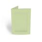 Passepartoutkarte rechteck 3-Fach DIN B6 in Recycling Kiwi