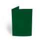 Passepartoutkarte rechteck 3-Fach DIN A6 in dunkelgrün