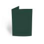 Passepartoutkarte rechteck 3-Fach DIN A6 in samtgrün
