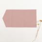 Preview: Pocketfold-Karte B6 Premium-Karton "Altrosa" Exklusiv Line
