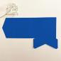 Preview: Pocketfold-Karte Quadrat (15x15) Premium-Karton "Royalblau" Exklusiv Line