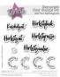Preview: Kulricke Stempel "Herbstglück" 10x10cm Clear Stamp