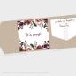 Preview: Einlegekarten-Bundle "Boho Violett-Flower" Quadrat | 2