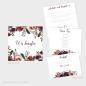 Preview: Backing-Card "Boho Violett-Flower" 14x14