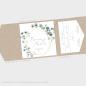 Preview: Backing-Card "Geometric Eukalyptus" 14x14
