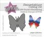 Preview: Kulricke Stanzschablone "Bunter Schmetterling" Craft Die