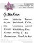 Preview: Kulricke Stempel "Ein Gutschein" Clear Stamp