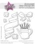 Preview: Kulricke Stempel "Lavendelglück" Clear Stamp