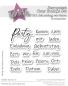 Preview: Kulricke Stempel "Geburtstag, wir feieren Wortzauber 10x10cm Clear Stamp