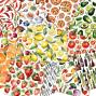 Preview: LaCreativ - Designpapier "Kulinarischer Gaumenschmaus" Paper Pack 6x6" - 24 Bogen