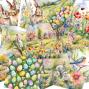 Preview: LaCreativ - Designpapier "Bunte Osterwiese" Paper Pack 6x6" - 24 Bogen