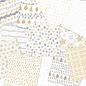 Preview: LaCreativ - Designpapier "Goldene Weihnachtszeit" Paper Pack 6x6" - 24 Bogen