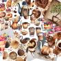Preview: LaCreativ - Designpapier "Nostalgische Kaffeezeit" Paper Pack 6x6" - 24 Bogen