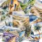 Preview: LaCreativ - Designpapier "Weltreise auf Rädern" Paper Pack 6x6" - 24 Bogen