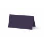 Tischkarte - Platzkarte 9 x 5 cm 225g/m² in aubergine