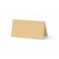 Tischkarte - Platzkarte 9 x 5 cm 240g/m² in cappuccino