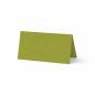 Tischkarte - Platzkarte 9 x 5 cm 220g/m² in kraft grün