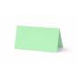 Tischkarte - Platzkarte 9 x 5 cm 240g/m² in pastell grün