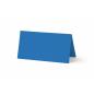 Tischkarte - Platzkarte 9 x 5 cm 240g/m² in pazifikblau