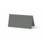 Tischkarte - Platzkarte 9 x 5 cm 220g/m² in schiefergrau