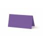Tischkarte - Platzkarte 9 x 5 cm 240g/m² in violett