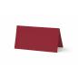 Tischkarte - Platzkarte 9 x 5 cm 220g/m² in weinrot