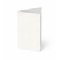 Trippelkarte - Leporello 250g/m² DIN B6 3-Fach in recycling bermgras