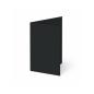 Trippelkarte - Leporello 240g/m² DIN A6 3-Fach in schwarz