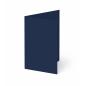 Trippelkarte - Leporello 240g/m² DIN B6 3-Fach in nachtblau