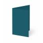Trippelkarte - Leporello 225g/m² DIN B6 3-Fach in tiefseeblau