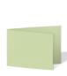 Doppelkarte - Faltkarte 250g/m² DIN B6 quer in recycling kiwi