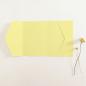 Preview: Pocketfold-Karte B6 seitlich Premium-Karton "Gelb" Basic Line