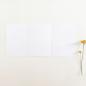 Preview: Pocketfold-Karte B6 Tripple Recycling "Puderweiss" Basic Line