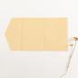 Preview: Pocketfold-Karte B6 Struktur-Karton "Struktur Sand" Exklusiv Line