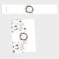 Preview: Banderole "Her Flowers" zu B6 Pocketfold