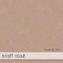 Preview: Passepartoutkarte rechteck 3-Fach DIN A6 in kraft rose