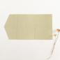 Preview: Pocketfold-Karte B6 Recycling "Graskarton" Exklusiv Line