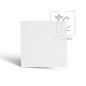 Preview: Karte - Einlegekarte 15x15 cm 230g/m² in pergament ice