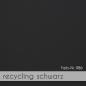 Preview: Passepartoutkarte oval 3-Fach DIN A6 in recycling schwarz