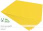 Cardstock "Premium" - Bastelpapier 240g/m² DIN A4 in sonnengelb - 25 Bogen