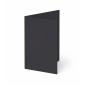 Trippelkarte - Leporello 220g/m² DIN B6 3-Fach in kraft saphirblau