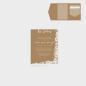 Preview: Einlegekarten-Bundle "Kraft White Roses" B6