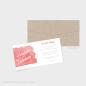 Preview: Backing-Card "Watercolor-Brush | Rot" 19,5x10