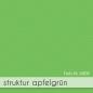 Preview: Trippelkarte - Leporello 210g/m² DIN B6 3-Fach in struktur apfelgrün