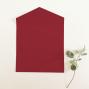 Preview: Pocketfold-Karte DIN Lang Premium-Karton "Weinrot" Basic Line