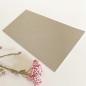 Preview: Einstecktasche DIN Lang Recycling-Karton "Kraft Grau" 