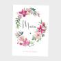 Preview: Spruchposter "Elegant Orchid" | Geschenkidee | Personalisiert  | Muttertag | Wanddeko
