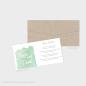 Preview: Backing-Card "Watercolor-Brush | Pistazie" 19,5x10